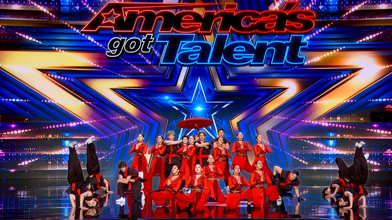 💃 Um incrível grupo de dança japonês oferece uma atuação inesquecível no AGT…