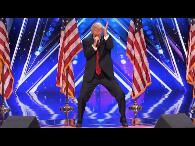 ¡Donald Trump Se Apodera del Escenario de AGT con una Audición Hilarante!